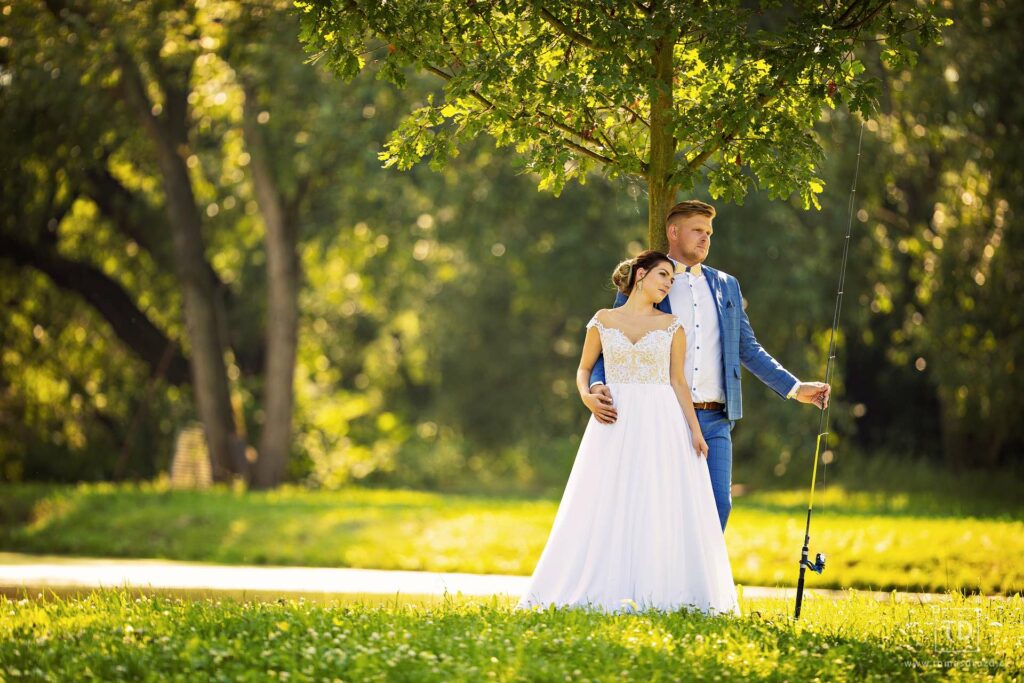 Svatební fotografie Lenky a Michala ze svatby v mlýně U vodníka Slámy