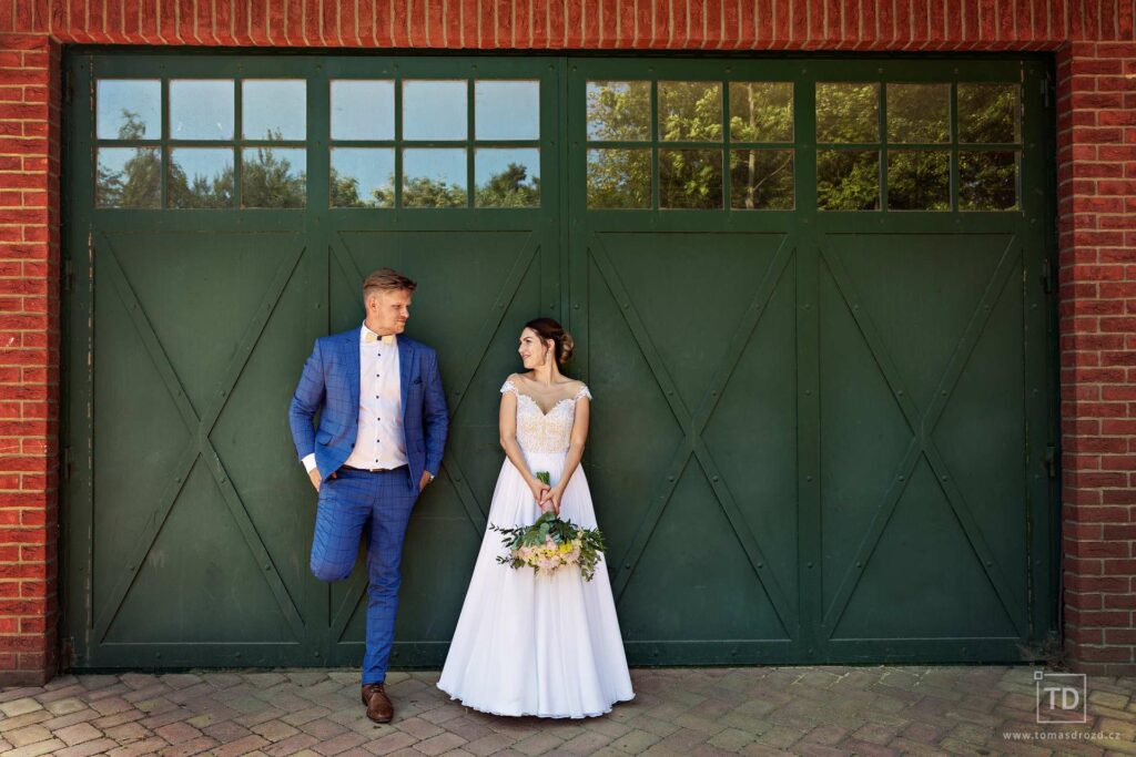 Svatební fotografie Lenky a Michala ze svatby v mlýně U vodníka Slámy