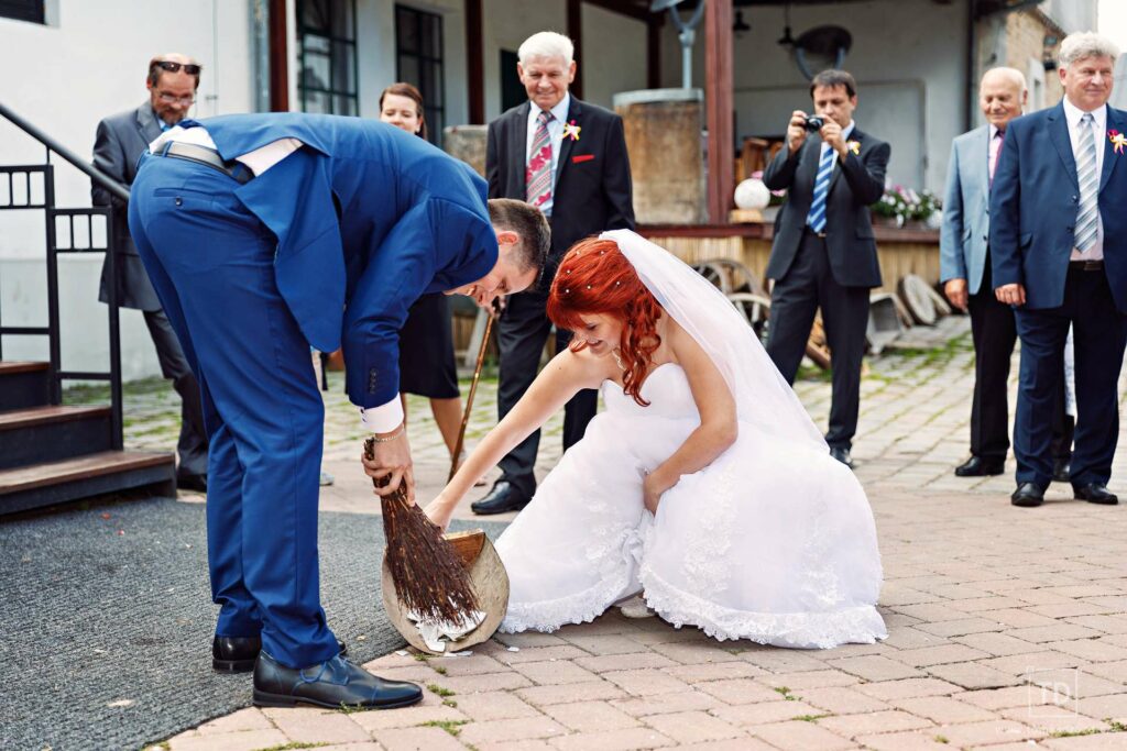 Svatební fotografie Petry a Martina